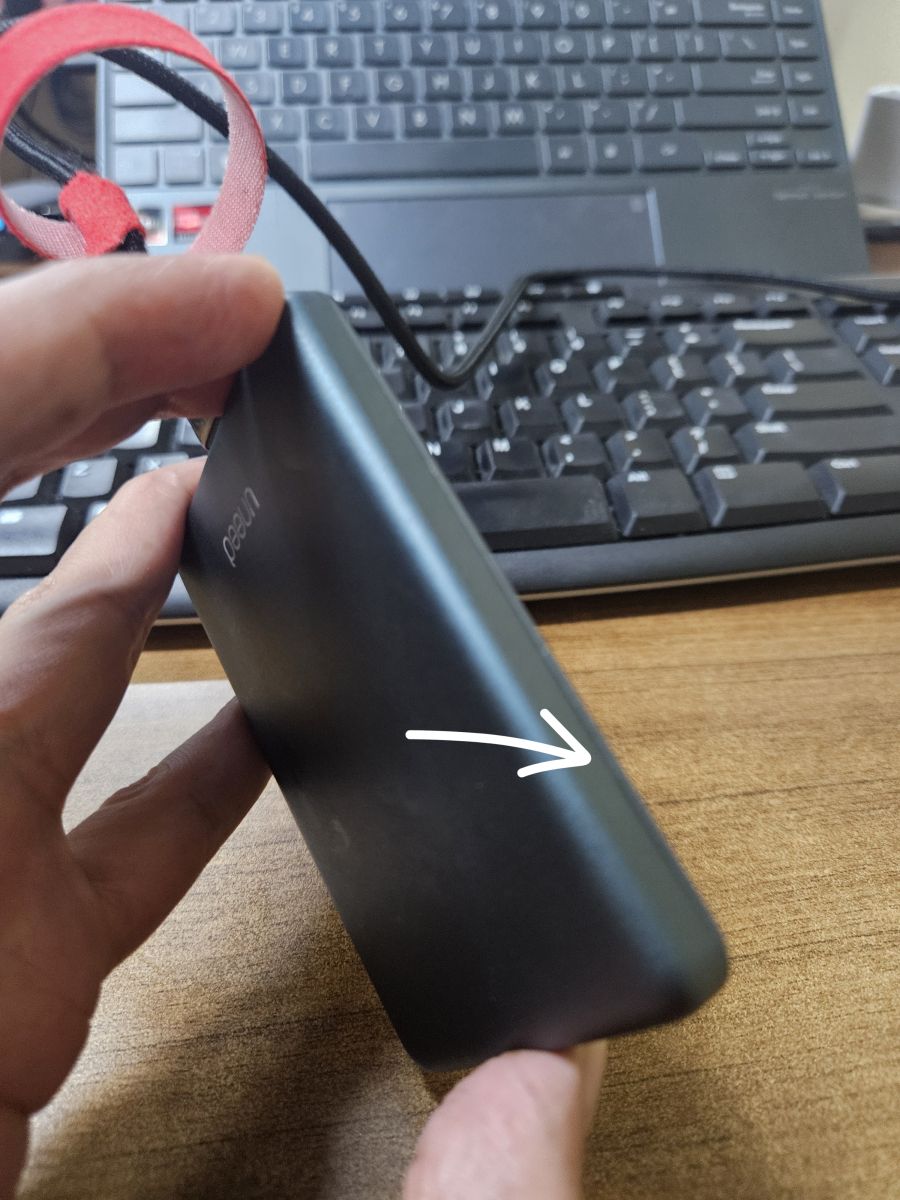 Bagian sambungan yang berasa tidak rata